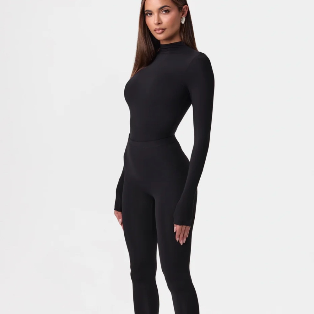Naked Wardrobe - NAKED HIGH WAIST LEGGING Black Size Small - NEW